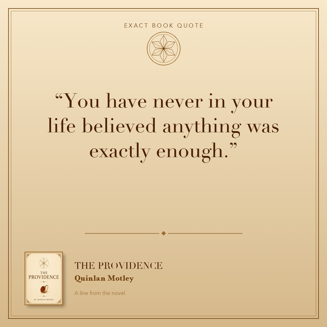 Approved quote card 5 for The Providence
