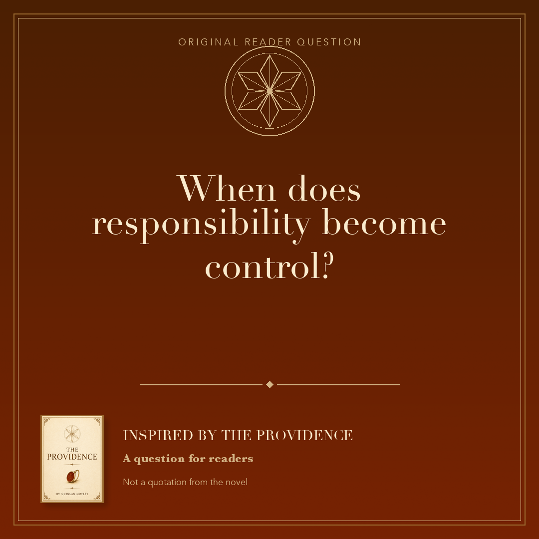 Original reader question card 2 inspired by The Providence